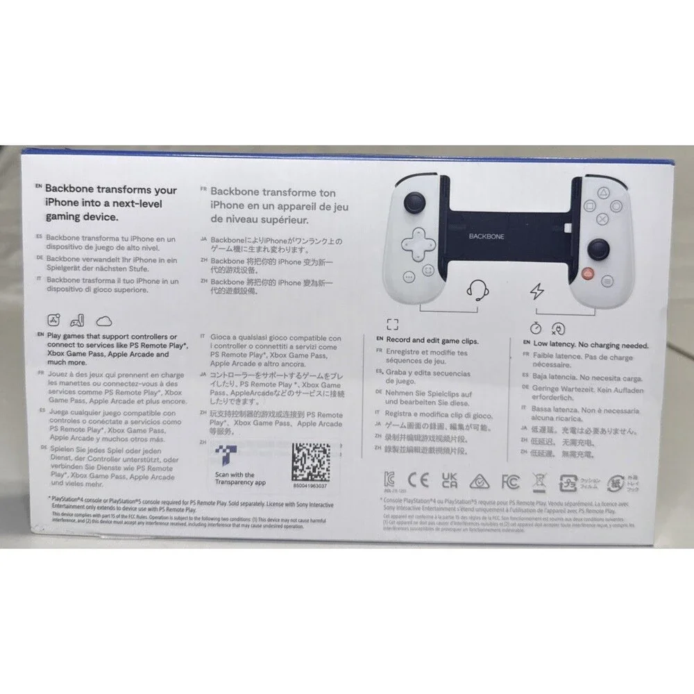 Playstation Backbone One Edition For iPhone Lightning Mobile Gaming New In Box